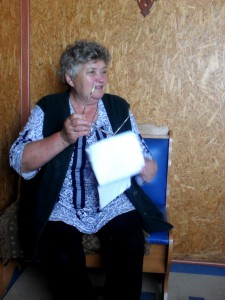 Вера Георгиевна Шляк, бывшая учительница в Островном