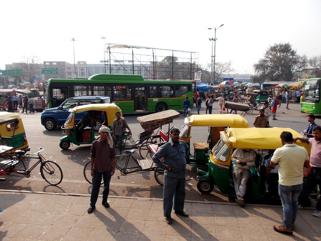 Моторикши в Нью-Дели